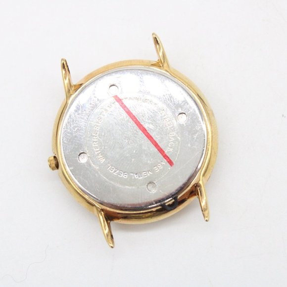 Vintage J.B Champion Watch Unisex Gold Tone Stainless Steel Classic Black Dial - Picture 5 of 5